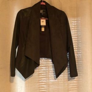 Faux leather jacket